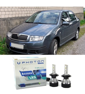 Skoda Fabia 1 Uzun Far Ampulü H3 Access Yeni Seri Beyaz 1999-2006