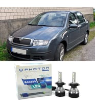 Skoda Fabia 1 Uzun Far Ampulü H3 Access Yeni Seri Beyaz 1999-2006