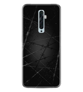 Oppo Reno 2Z 4 Lite 4 Pro 5 6 7 A31 Kılıf Desemli Silikon Dikenli Tel 1779