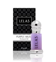 LELAS Purple Musk Unisex Parfüm Yağı 12 ML – Oryantal Saf Esans – 1476