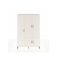 Hyperion Dolap 7 Raflı 5 Kapaklı Tek Askılı 132x44x195 Aytaşı-Aytaşı/Antrasit