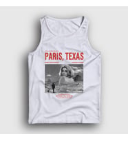 Presmono Unisex Beyaz Poster Film Paris Texas Atlet 481633tt (Beyaz)