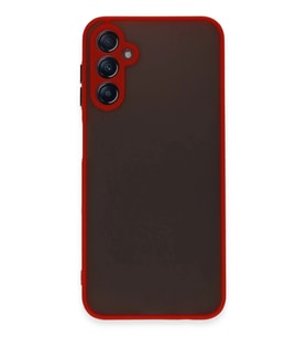 Durukar® Samsung Galaxy A14 4G Kılıf Montreal Silikon Kapak - Kırmızı