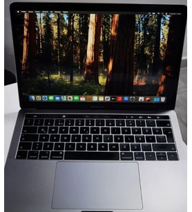 Apple Macbook Pro A1989 İntel i5-8259U 8 Ram 256 SSD TOUCHBAR ARIZALI Notebook - Outlet