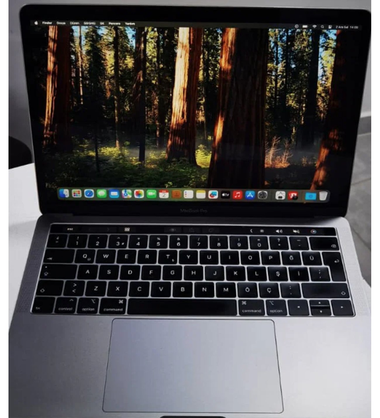 Apple Macbook Pro A1989 İntel i5-8259U 8 Ram 256 SSD TOUCHBAR