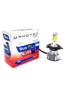 Photon Far Ampulü Led H4 Duo Ktm 200 Duke Spacy Tvs Apache Bajaj Pulsar Yamaha Ybr125 K Esd
