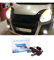 Fiat Doblo D3 Led Xenon  Uzun Far Ampulü H1 Ultimate 9500 Lumens Yeni Seri Beyaz 2010-2015