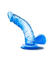 Mavi Jel Dildo 14.5 cm