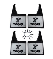 Tofaş Doğan Şahin Kartal 4'lü Perçinli Ön/Arka Paçalık Çamurluk Tozluk TFS1RX010YD