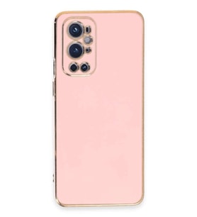One Plus 9 Pro Kılıf Volet Silikon - Pembe