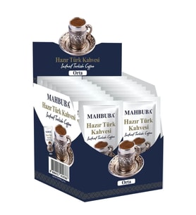 Mahbuba Orta Şekerli Hazır Türk Kahvesi 12x8gr