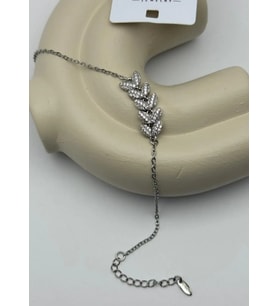 Xuping Silver Taşlı Yaprak Bileklik 25 -xpb16