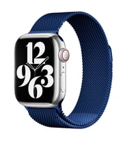 Apple Watch 40mm Uyumlu Kordon Hasır Metal Mıknatıslı Zore Band-01 Kayış