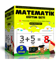 Birinci Sınıflar Matematik Eğitim Seti (5 Kitap)