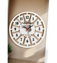 Makine Mühendisi Duvar Saati 40cm 002 (Beyaz)