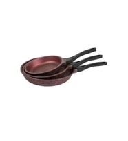 Şık T103 Döküm Tava Seti 20-24-28 Cm 3 Lü