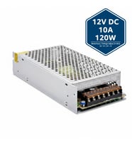 Hightek 12V 10A Metal Kasa Adaptör 120W DC Güç Kaynağı Kalın Gövde