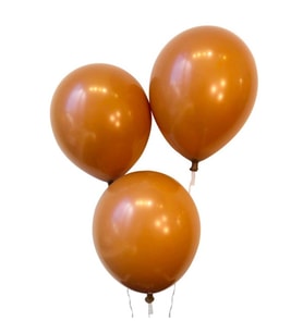 Karamel Latex Balon 10 Adet
