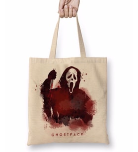 Scream Ghost Face Bez Çanta Uzun Saplı