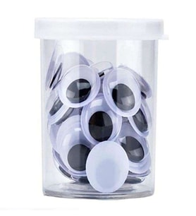 Puti Oynar Göz 12Mm - 5 adet