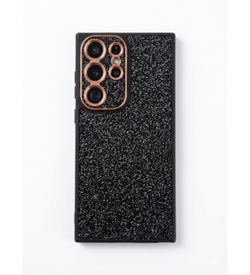 Samsung Galaxy S 23 Ultra Siyah Simli Kılıf Modeli