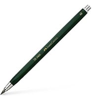 Faber-Castell Basmalı Kalem Tk© 9400, Klipssiz, Uç Kalınlığı: 3,15 Mm, Yükseklik Derecesi: 6B, Siyah (Çok Renkli)