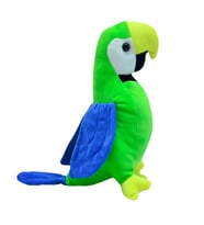 Peluş Oyuncak Papağan Yeşil 35 cm