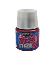Pebeo Setacolor Glitter (Simli)  Kumaş Boyası 207 TOURMALINE 