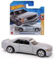 Hot Wheels '89 Mercedes-benz 560 Sec Amg - Gri (1/64)