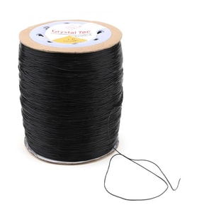 Esnek Misina İp 1 MM (500 Metre)  Siyah