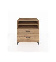Kronos Şifonyer 2 Raflı 2 Çekmeceli 88x59x96 Çam-Çam