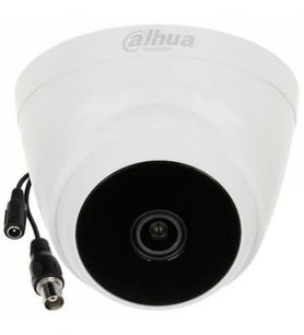 Dahua HAC-T1A21P-A 2mpix 20 mt Gece Gör. 2,8mm Lens, Dahili Mikrofon, Dome Kamera (Beyaz)