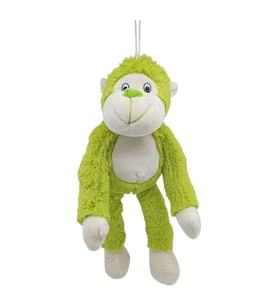 Peluş Maymun 40 cm - Yumuşak Peluş - G5501 - Yeşil - 1 ADET