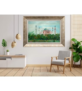 Gümüş Çerçeveli dekoratif Tablo as925