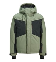Jack & Jones Alpes Erkek Kayak Montu Su Geçirmez Rüzgar Geçirmez – AW25 (Yeşil)