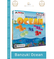 #Oyuncak Eğitici Zeka Geliştiren Renkli El Beceri Destek Göz Koordinasyonu Banzuki Ocean Okyanus