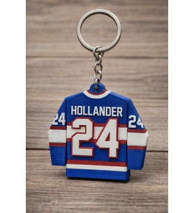 Heated Rivalry Hollander 24 Buz Hokeyi Forması Anahtarlık