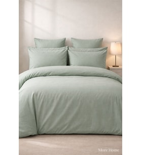 MORE HOME Çift KİŞİLİK % 100 PAMUKLU  Müslin Bez  PİKE  Yastıksız 245*265 Açık Yeşil (Su Yeşili)