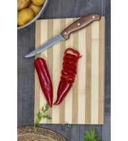 KESİM PANOSU AHŞAP 20X30 CM (Kahverengi)