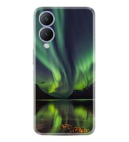 Vivo Y17S Kılıf Resimli Desenli Baskılı Silikon Kuzey Işıkları 1327
