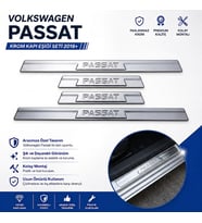 Volkswagen Passat B8.5 Krom Kapı Eşiği 2018 ve Üzeri P.Çelik