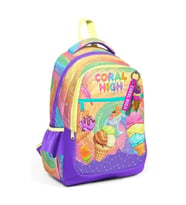 CORAL HIGH 33254 MİLKA DONDURMA DESENLİ ÜÇ BÖLMELİ SIRT ÇANTASI