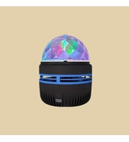 LEDX LED Mini Yıldızlı Sihirli Top (Siyah)