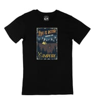 The Campfire Siyah Tişört