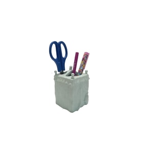 KALEMLİK DENİZ FENERİ MODEL POLİRESİN OFİS GERECİ  7X7X12CM