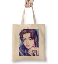 Bts Taehyung Bts Butter Bez Çanta Uzun Saplı