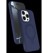 iPhone 15 Pro Max Regal Magsafe Standlı Kapak - Lacivert