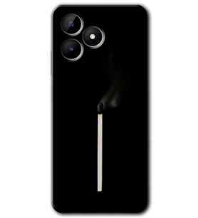 Realme C53 Kılıf HD Desen Baskılı Kılıf - Sönmüş Kibrit