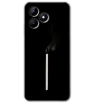 Realme C53 Kılıf HD Desen Baskılı Kılıf - Sönmüş Kibrit