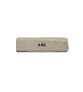Beyaz Kil Seramik Hamuru 4000 gr Vakumlu Çamur 4 Kg